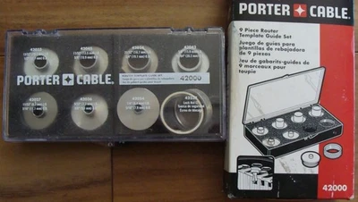 Nuevo en caja. PORTER CABLE Router Templet Guide Kit Nº 42000 Nuevo Foto 1 de 4