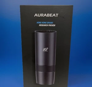 Purificador de aire portátil compacto Aurabeat AG+ Silver Anion para coche habitación pequeña - Imagen 1 de 7
