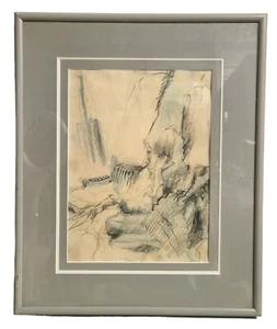 LAURA CHASSY Signed Framed Lithograph Print 1968 - Picture 1 of 8