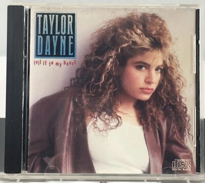 Taylor Dayne Tell It To My Heart Audio CD Album 1988 Arista Records Foto 1 de 4