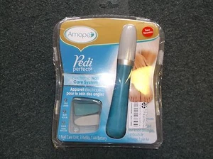 D08251602 Amopé Pedi Perfect Nail Care System Electronic Mani/Pedicure File Buff - Picture 1 of 2
