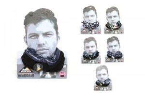 Face Vale Headover multi function Lightweight snood Rock Jock with fleece trim - Picture 1 of 9