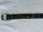Dolce&Gabbana Women's Black Patent Leather Belt, 80cm-32 inch