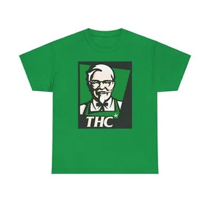 THC Colonal - Lustiges Unisex Heavy Cotton Tee / Marihuana Shirt - Bild 1 von 13