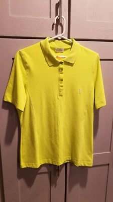 NWT Golfino Ladies Short Sleeve Polo Shirt 5238924 Size 12  $89 - Image 1 of 4