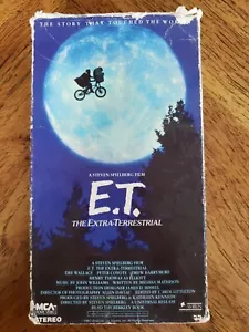 E.T. The Extra Terrestrial (VHS, 1988) - Picture 1 of 4