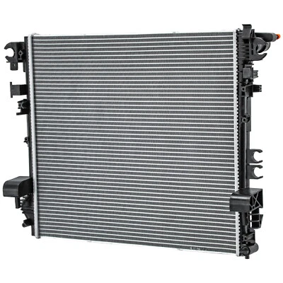 CU13754 AL Radiator for 2018-2023 Jeep Wrangler JL / Gladiator 2.0L 3.0L 3.6L V6 Foto 1 de 4