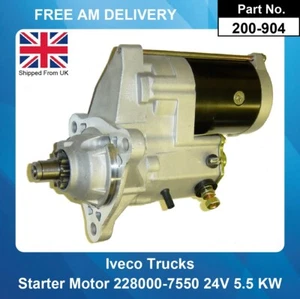 Starter Motor For Case 335 355B 340 340B Dump Trucks 228000-7551 47435950 - Picture 1 of 5