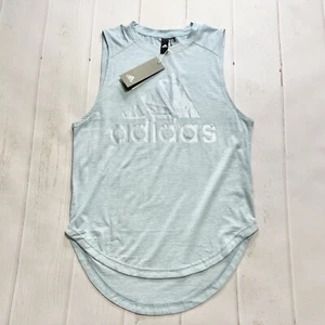 NWT - Adidas - Women’s Blue Sleeveless Top - Size XS - Picture 1 of 11