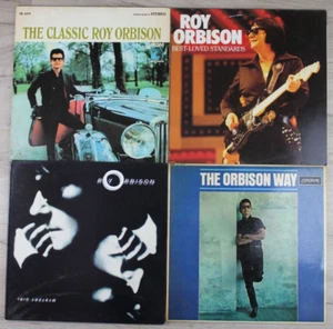 4x ROY ORBISON Mystery girl The classic Way Best-Loved Standards Vinyl 33 12" LP - Foto 1 di 2