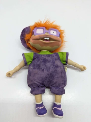 Rugrats Chuckie Ice Cream Popsicle Face Plush Doll  Toy 1997 Nickelodeon Toy Cover