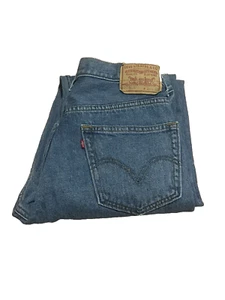 Pantalones de mezclilla Levi Strauss Levi 505 de ajuste regular talla 34 x 32 - Imagen 1 de 8