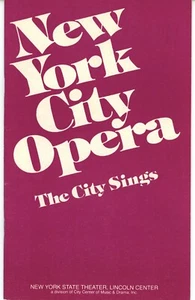 New York City Opera Autographed Program - Carmen - Picture 1 of 2
