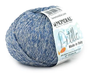 ANTILLE MONDIAL Baumwollgarn Sommergarn Strickgarn Sommergarn Metallic Glanz 925 - Bild 1 von 4