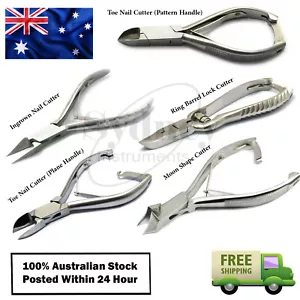TOE NAIL CLIPPER NIPPERS HEAVY DUTY THICK TOE NAILS CUTTER PODIATRY - Bild 1 von 6