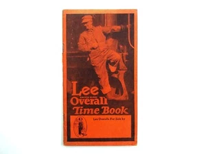 Anni '20-1930 Lee (jeans) Union Made libro a tempo pieno con pubblicità, mai usato, raro - Foto 1 di 23