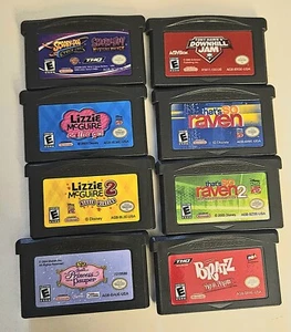 8 Game Boy Advance Games (GBA) Tested Barbie, Scooby Doo, Bratz, Tony Hawk More  - Bild 1 von 9