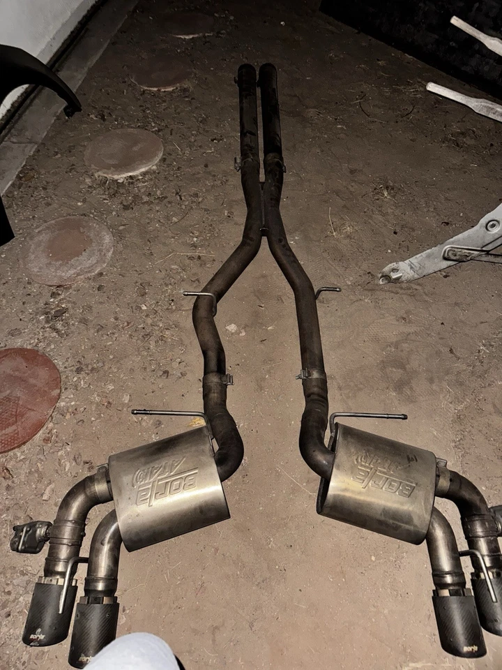 2016-2024 Chevy Camaro Borla ATAK полная выхлопная система с двойными наконечниками (NPP) Б/У GM - Изображение 1 из 2