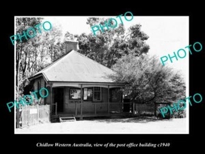 OLD POSTCARD SIZE PHOTO OF CHIDLOW WESTERN AUSTRALIA THE POST OFFICE c1940 - Picture 1 of 1