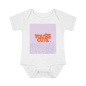 Infant Baby Rib Bodysuit - Picture 1 of 5