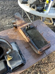 1959 60(?) metal heater box with floor vent - Bild 1 von 3