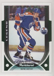 2020 Upper Deck Parkhurst Legends Emerald Ice Achievement /5 Wayne Gretzky HOF