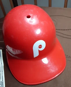 Vintage 1979 PHILADELPHIA PHILLIES Adult PLASTIC HELMET ~ Stadium SOUVENIR - Picture 1 of 8