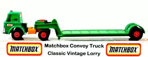Matchbox KING SIZE K-17 FORD D-Serie TRACTOR TRUCK & DYSON LOW-LOADER TRAILER - Picture 1 of 22