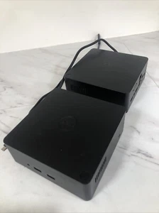 Dell TB16 USB-C Thunderbolt Docking Station Model K16A LOT OF 2 No Adapter - Picture 1 of 8