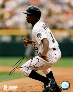 Juan Pierre Autographed/Signed Colorado Rockies 8x10 Photo 12750 - Picture 1 of 1