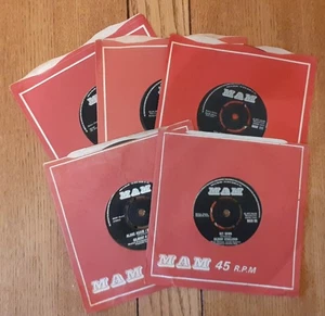 5 x 7" vinyl single discs popular music - Gilbert O'Sullivan - Picture 1 of 3