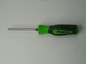Tournevis Snap On SHDP421R n°2 Phillips vert - Photo 1/4