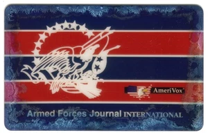 Armed Forces Journal International Magazine SPECIMEN (schlechter Zustand) Telefonkarte - Bild 1 von 1