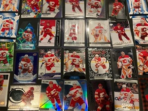 Calgary Flames NHL Hockey Card Lot insert young guns jersey serial # rookie - Picture 1 of 17
