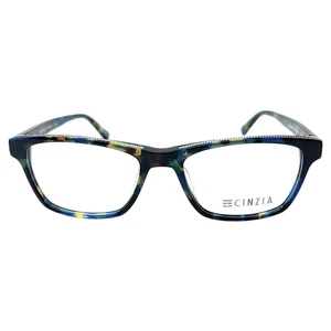 CINZIA - CIN5092 C3 52/17/135 - ISLAND BLUE TORTOISE - NEU Original BRILLE - Bild 1 von 2