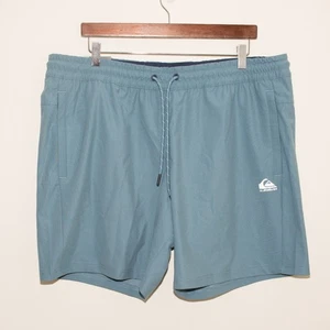 Neu mit Etikett Quiksilver 7" blaue Trockenflug-Amphibienshorts für Herren – Größe XL - Bild 1 von 4
