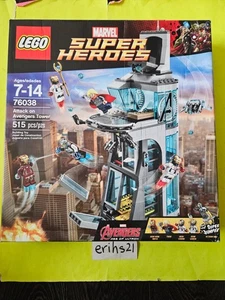 LEGO Marvel: Attack on Avengers Tower (76038) - NUEVO - RETIRADO - SELLADO DE FÁBRICA - Imagen 1 de 18