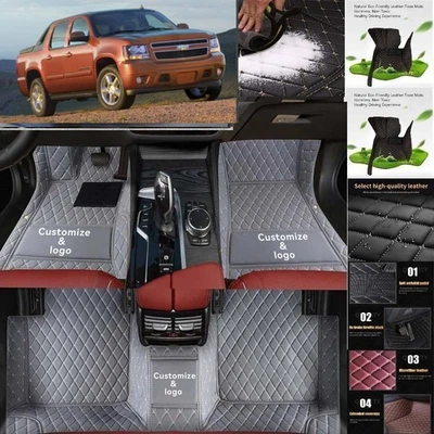 For Chevrolet Avalanche Car Floor Mats Carpets Cargo Liners Custom All Weather - Image 1 of 4