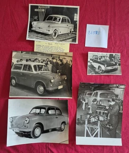 N°21578 / TRABANT / 5 photos argentiques d'epoque 1955-1960 ? - Picture 1 of 1