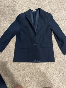 Size 8 Cat And Jack Boys Blue Suit Jacket - Picture 1 of 3
