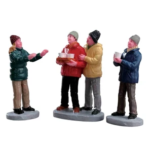 Lemax CIDER SERVICE 3er Set #72509 Vail Weihnachtsdorf Figuren 2017 NEU - Bild 1 von 1
