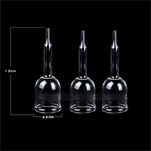 Accesorio de repuesto de taza de vidrio para ventosas de vacío para máquina de belleza de senos al vacío - Imagen 1 de 16