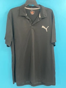 Puma Mens Sport Black Golf Polo Shirt - Size-XL - Bild 1 von 7