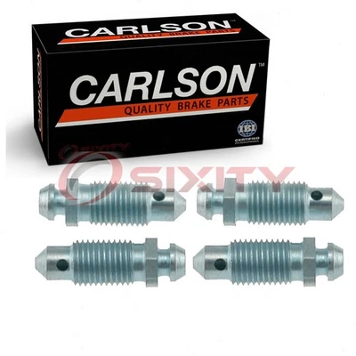 2 tornillos purga de freno trasero Carlson para Buick LeSabre Pad zq 1977-1980 Foto 1 de 4