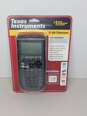 Texas Instruments TI-89 Titanium CAS Graphing Calculator SEALED - Image 1 of 4