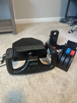 Logitech G PRO Flight Yoke System + Throttle Quadrant | Barely Used | Excellent - Image 1 of 4
