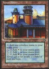 4x Aysen Abbey MTG Homelands NM Magic Regular