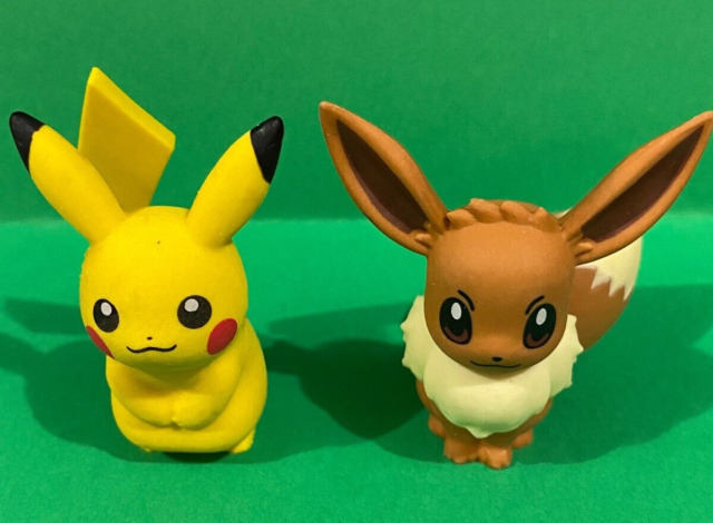 Pokemon Eevee Evolution Action Figure  Pokemon Battle Feature Figure -  Original - Aliexpress