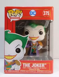 Pop! Heroes The Joker DC375 SIGNED - Picture 1 of 15