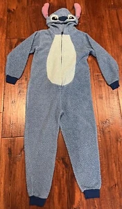 Disney STITCH Adult Fluffy Zip Up Romper Small/CH - Picture 1 of 7